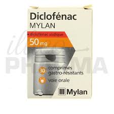 Diclofenac  mylan 50mg